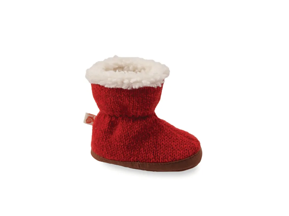 Easy Bootie Ragg - Red Ragg Wool - S