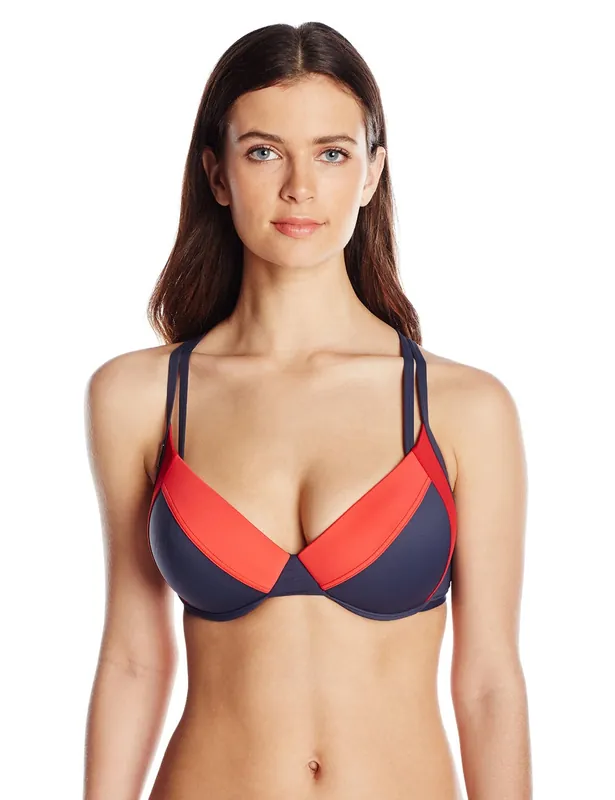 Kapiti Bikini Top D-Cup Blue Nights - XL