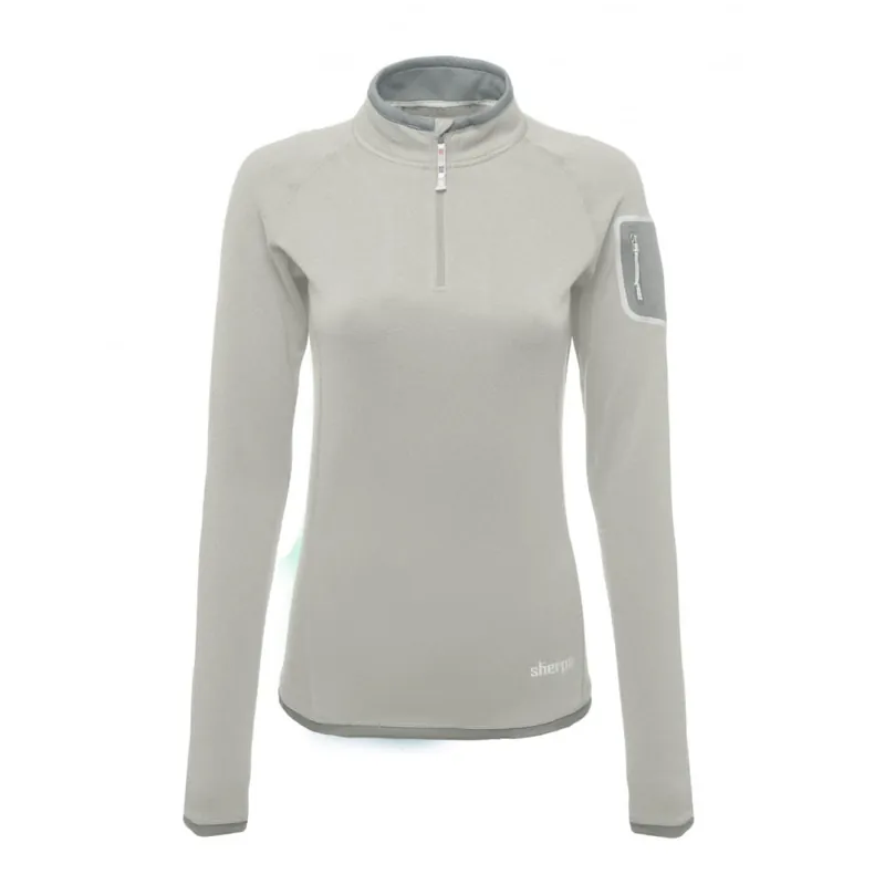 Women‘s Dikila Zip Tee Bagmati Sand - XL