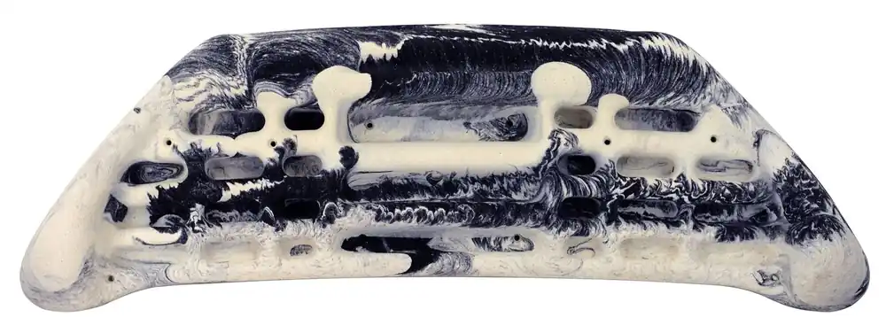 Contact Board - Black/White Swirl