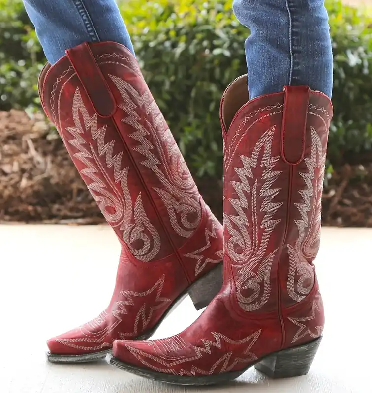 Women‘s Nevada Boots Vesuvio Red - 7