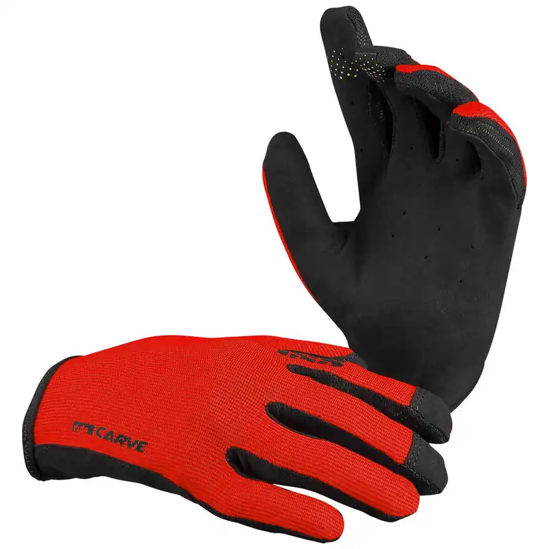 Carve Gloves - Fluo Red - Small