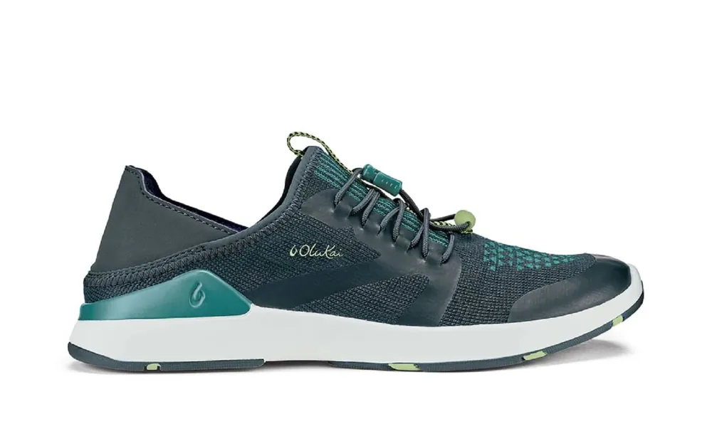 OluKai Women‘s Miki Trainer - Iron / Mineral Blue - 9.5