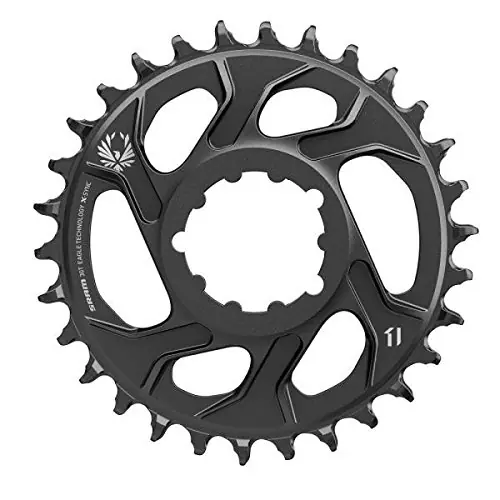 Chain Ring X-sync 2 30t Direct Mount 6mm Offset Alum 12 Speed Black