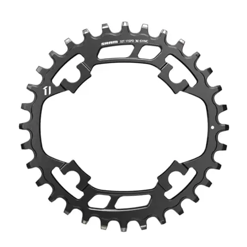 Chain Ring X-sync Steel 94bcd Steel 3.5mm Black 11 Speed - 32 T