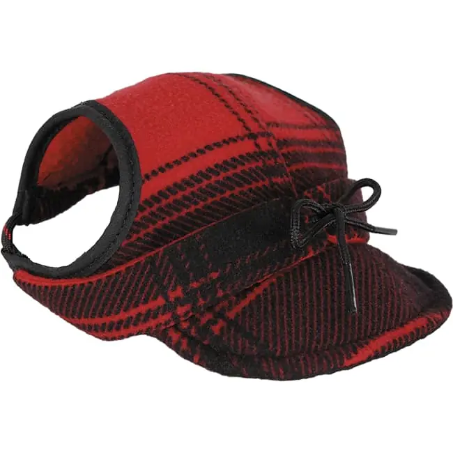 Critter Kromer - Red/black Plaid - SM