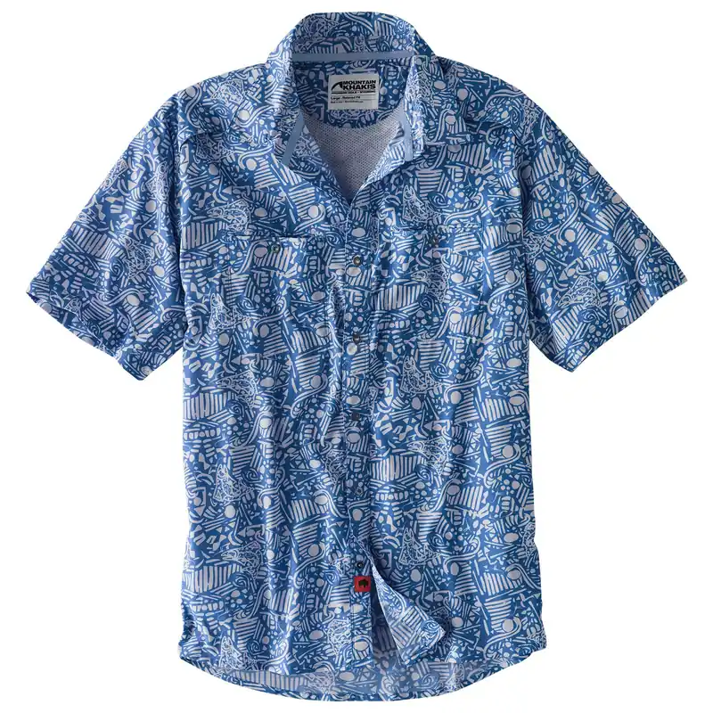 Men‘s Inlet Short Sleeve Shirt - Calypso - S