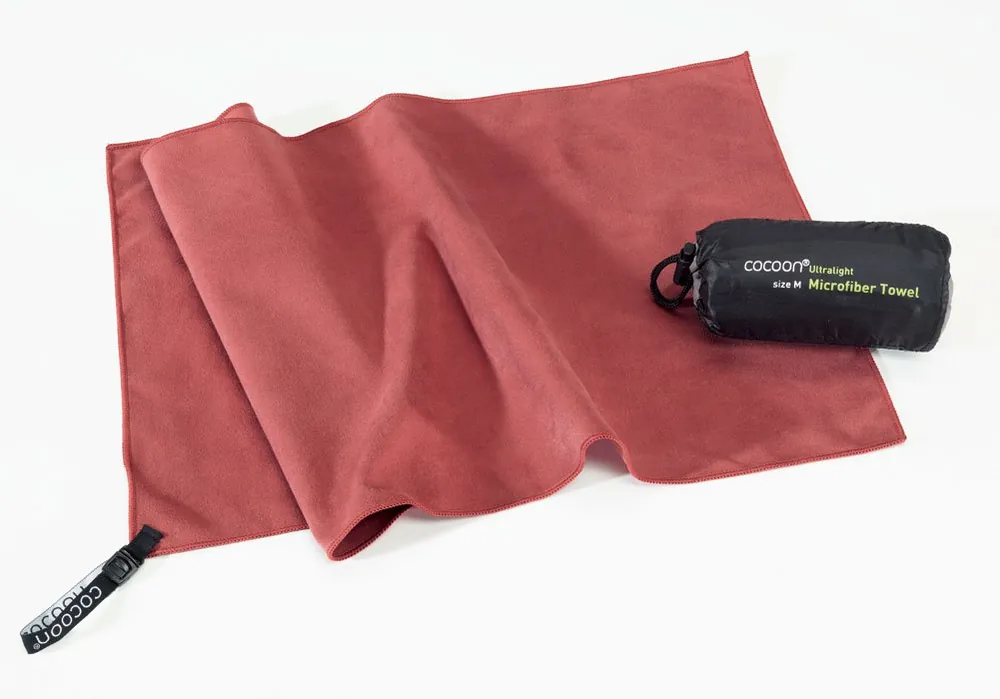 Microfiber Towel Ultralight - Marsala Red - M