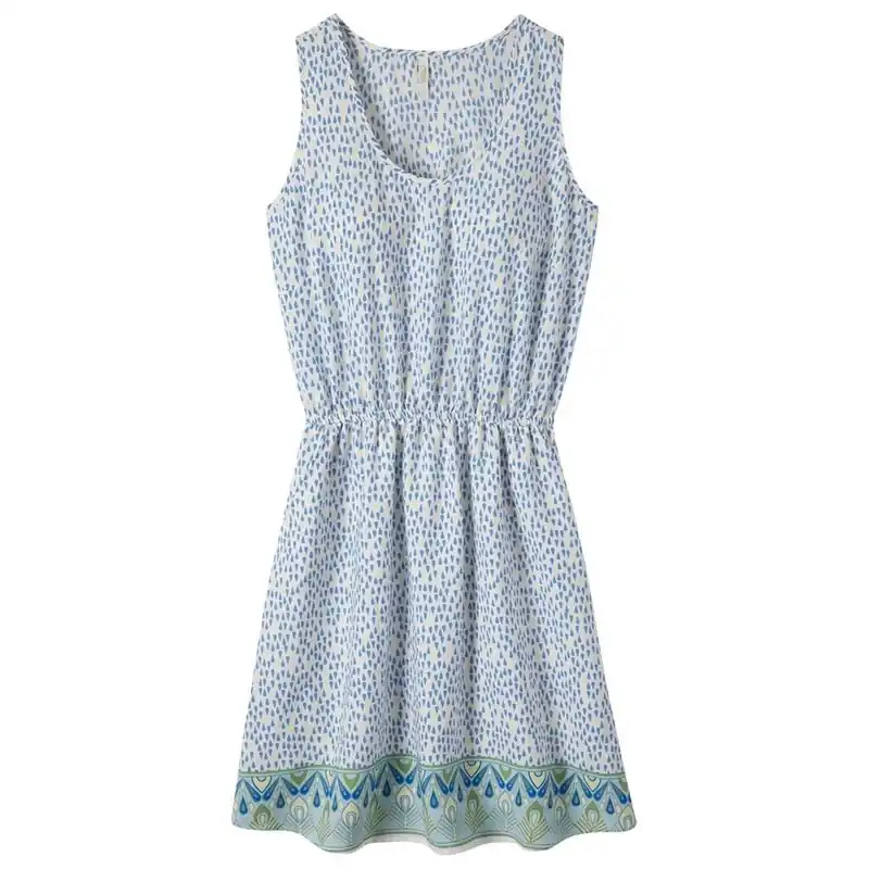 Women‘s Emma Dress - Linen Print - X-Small