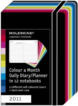 2011 Daily "Color a Month" Planner Set