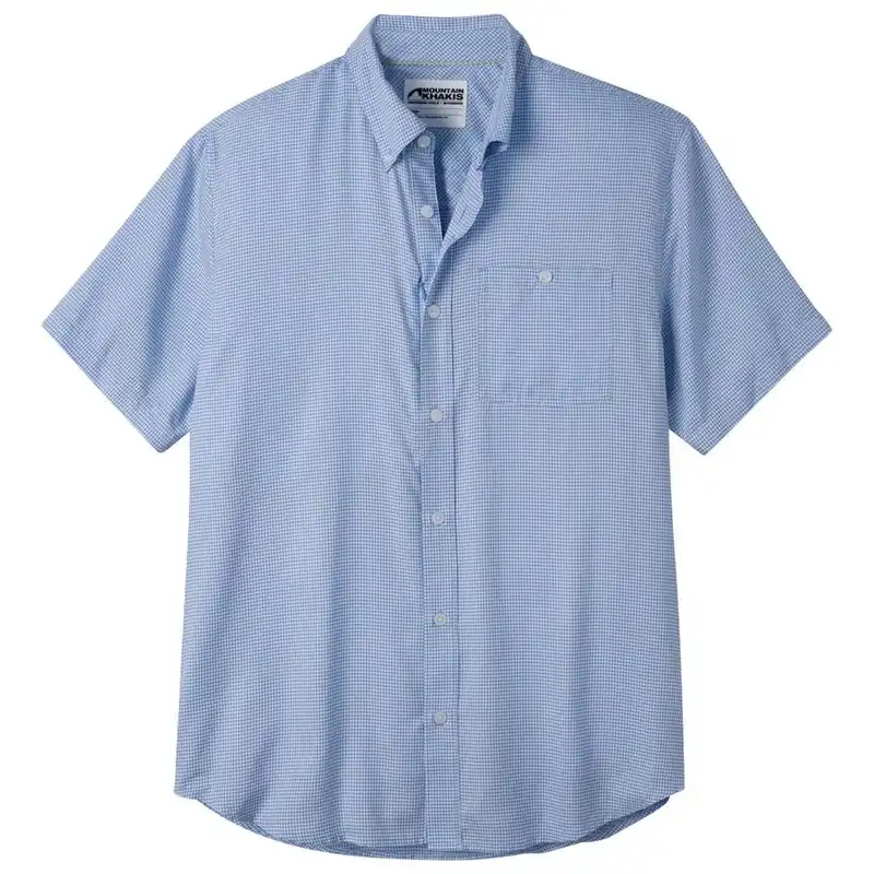 Men‘s Passport EC Short Sleeve Shirt - Larkspur - Small
