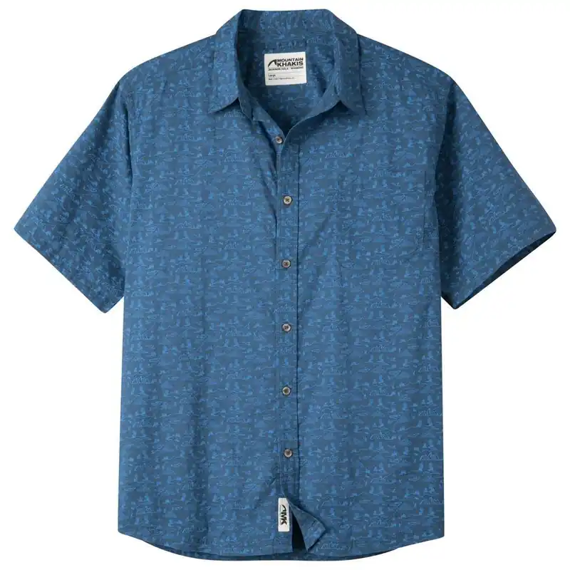 Men‘s Outdoorist Signature Print Shirt - Twilight - Small