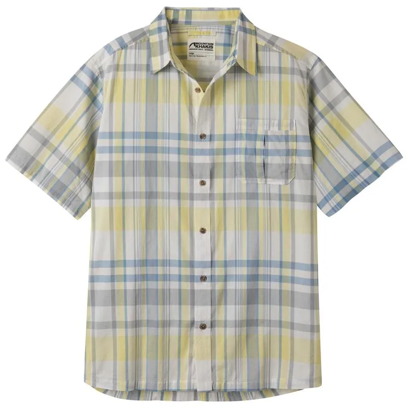 Men‘s Tomahawk Madras Shirt - Zest Plaid - Small