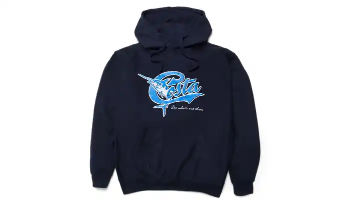 Retro Hoody Navy - SM