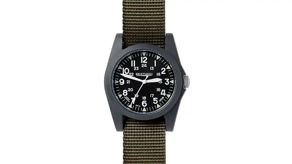 Men‘s Sportsman Vintage - Swiss Super Luminious Dial / Drab Nylon