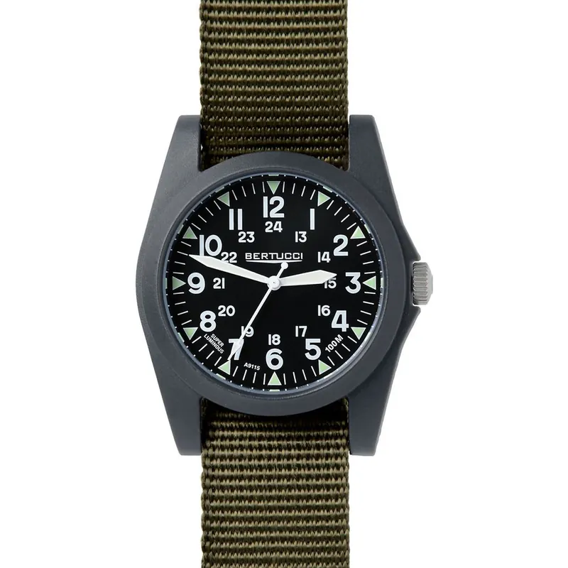Men‘s Sportsman Vintage - Black / Olive Nylon