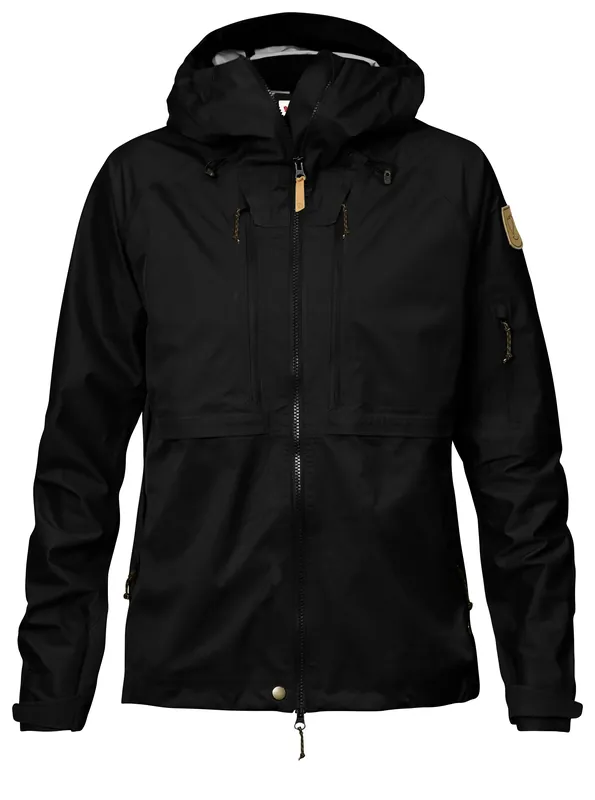 Women‘s Keb Eco-shell Jacket - Black - 2XS
