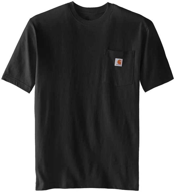 Men‘s Workwear Pocket T-Shirt Black - 2XLarge