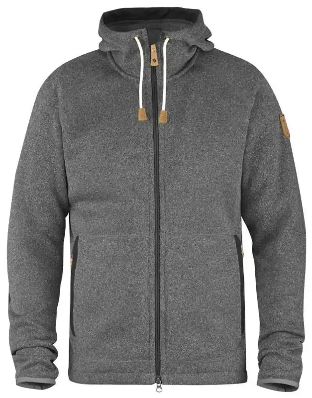 Men‘s Ovik Fleece Hoodie - Dark Grey - XS