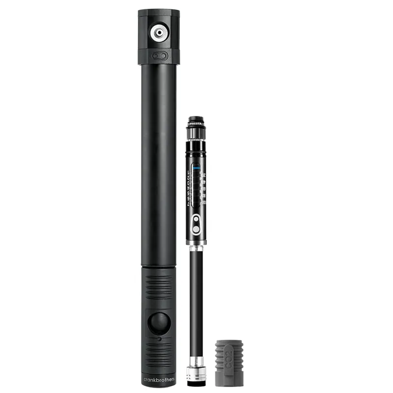 Pump Hand Klic - Midnight Black - High Pressure w/ gauge co2